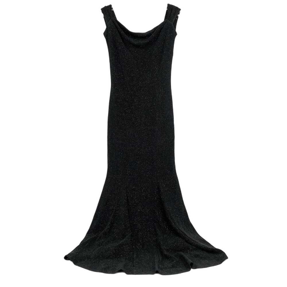 Jessica McClintock Black Maxi Dress | Womens 8